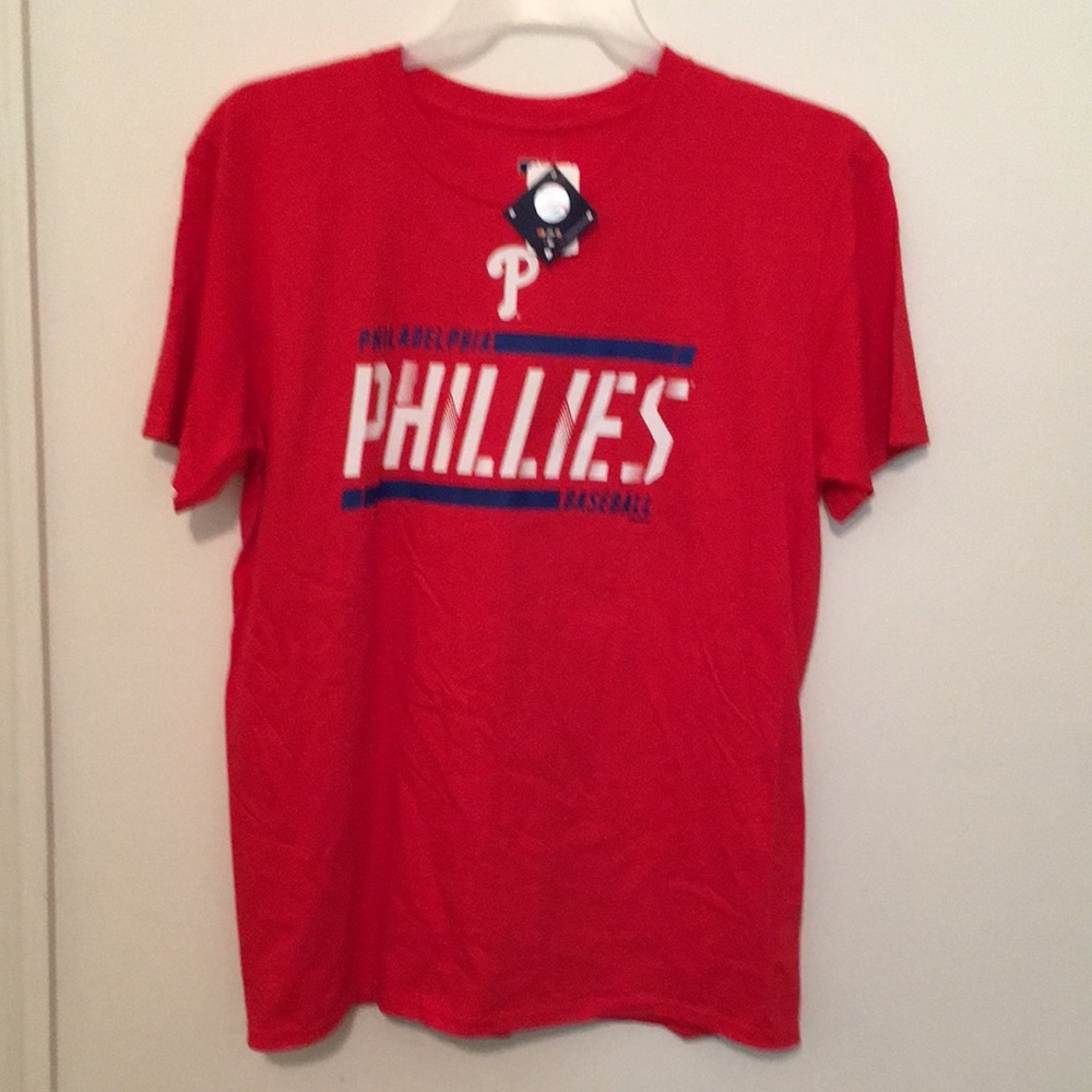 New with tag Philadelphia Phillies baseball T-shirt size large